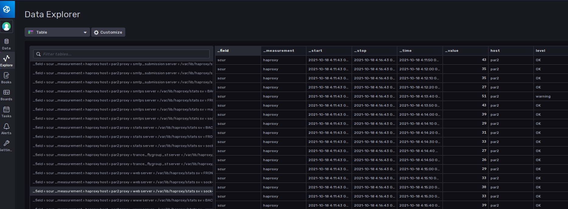 Data Transformation screenshot